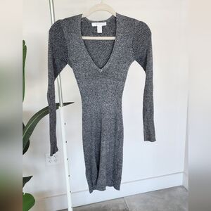 Sexy Knit Bodycon Mini Dress